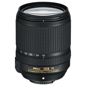 Nikon 18-140mm F/3.5-5.6G ED VR AF-S DX Nikkor Zoom Lens