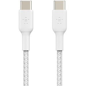 

Belkin Boost Charge Braided Usb-C To Usb-C Cable, 1M, White