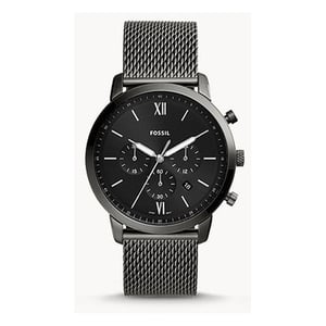 Fossil Neutra Smoke Stainless Steel Chronograph Watch For Men FS5699