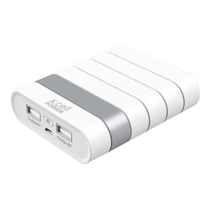 

Xcell Fast Charging Power Bank 13000mAh White