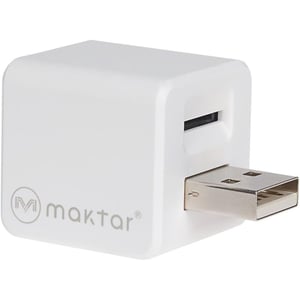 

Maktar Qubii Backup iPhone/iPad White