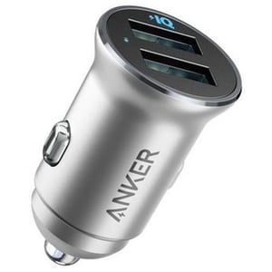 

Anker Dual USB Port Car Charger Silver