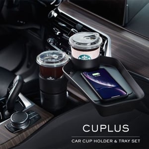 

Kustomplastic Cup Holder and Tray Wireless Charger 365mm Black