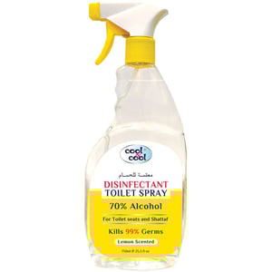 

Cool & Cool Disinfectant Toilet Spray 750ml (Pack of 1)