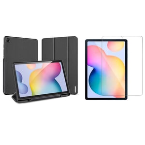 

Dux Ducis Flip Case Black With TG Screen Protector Galaxy S6 Lite