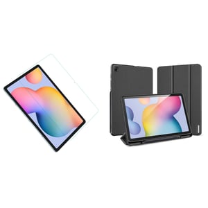 

Dux Ducis Flip Case Black With TG Screen Protector Galaxy S7