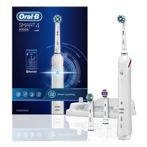 

Braun Oral-B Smart 4 4000N Electric Toothbrush Black D6015253