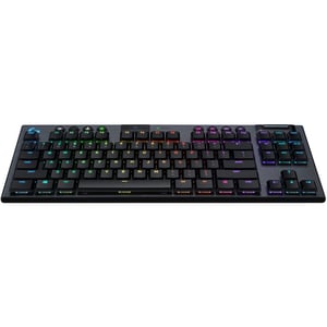 Logitech Tenkeyless Lightspeed Wireless Rgb Clicky Keyboard Black