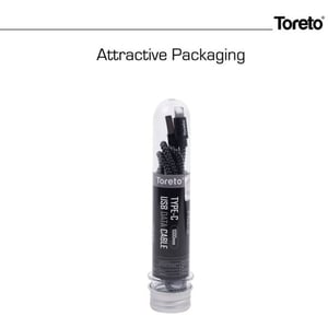 

Toreto Type-C Pill-3 Charging Cable 1m Black