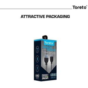 

Toreto Armour-Power Charging Cable 25cm Grey