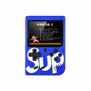 

SUP 400-in-1 Retro Portable Mini Handheld Game Console Blue