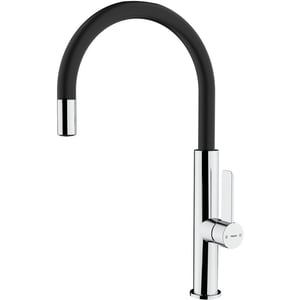 TEKA Single‑Lever Tap with Integrated Aerator - FOT 995 Black