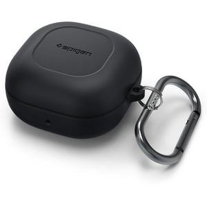 Spigen Silicone Fit designed for Galaxy Buds 2 Pro / Galaxy Buds 2 / Galaxy Buds Pro / Buds Live Case Cover - Black