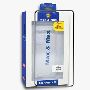 

Max & Max Tempered Glass Screeen Protector with Case Clear iPhone 12 Pro Max