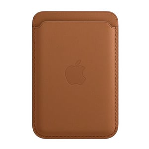 Apple iPhone Leather Wallet with MagSafe - Saddle Brown