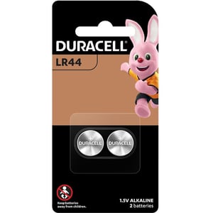Duracell Lithium LR44 Battery Silver (Pack of 2pcs)