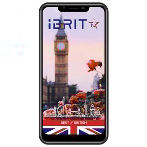 

iBrit POWER6 16GB Black 4G Dual Sim Smartphone