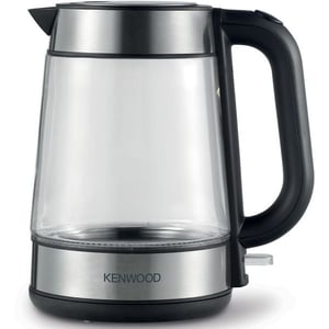 Kenwood Glass Kettle 1.7L, 2200W with Auto Shut-Off & Mesh Filter – ZJG08.000CL