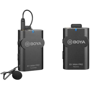Boya BY-WM4 PRO Portable 2.4G Wireless Microphone