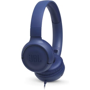 

JBL T500- Wired On-Ear Headphones- Blue