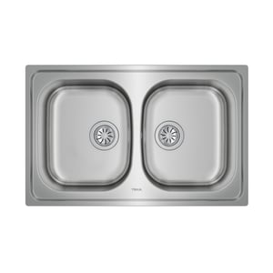 

TEKA UNIVERSE 80 T-XP 2B Inset stainless steel Kitchen Sink in 80 cm