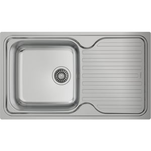 

TEKA CLASSIC 1B 1D Inset Stainless Steel Kitchen Sink with one bowl and one drainer