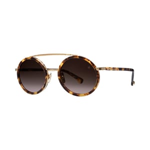 PHILIPPE V N2 Sunglasses Unisex Eyewear Tortoise/Brown frame