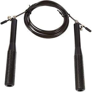 MaxStrength Skipping Rope for Fitness, Adjustable jump rope, Aluminum Alloy Speed Ropes, for Loss Weight, Boxing, Indoor and Outdoor Exercises, Double Under, Men & Women Random Color