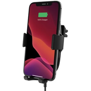 

Belkin BoostCharge 10W Wireless Car Charger With Car Charger & Vent Mount, Black