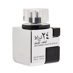 

Lattafa 24 Carat White Gold 100ml Eau DePerfume