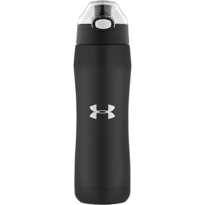 Thermos Under Armour Beyond 18 Ounce Stainless Steel Water Bottle, Matte Black