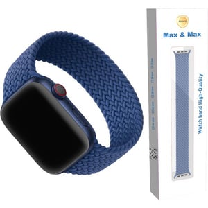 

Max & Max Braided Solo Loop Watch Strap 38/40mm Blue