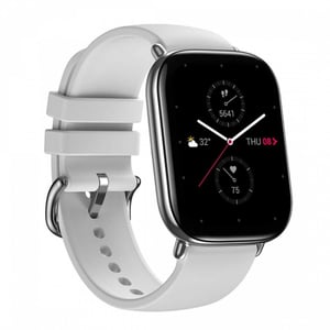 

Amazfit ZEPP Square A1958 Smart Watch MoonGrey W/Leather Strap