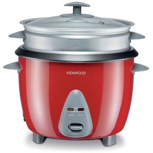 

Kenwood Rice Cooker 1.8 Liter Non-Stick pot Capacity With Steam Basket, Rcm44.000Rd.