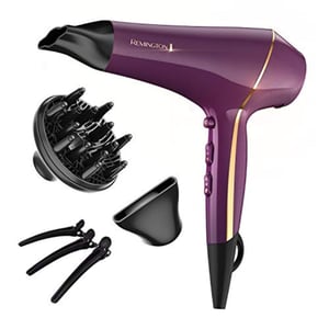 REMINGTON Pro Hair Dryer with Thermaluxe Advanced Thermal Technology, Purple, AC9140S