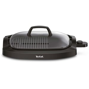 

Tefal Plancha Electric Smokeless Grill With Lid CB6A0827