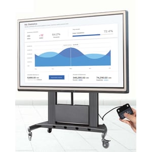 Skill Tech Heavy Motorised TV Cart for Large Screen