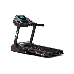 

Sparnod Fitness Automatic Treadmill - Foldable Motorized Running Indoor Treadmill for Home Use- STH-3400 (4 HP Peak)