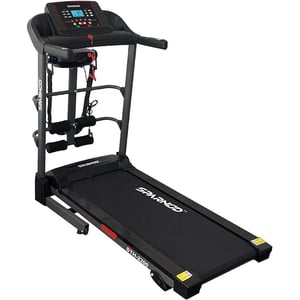 

Sparnod Fitness Automatic Treadmill - Multifunction Foldable Motorized Running Indoor Treadmill for Home Use- STH-2200 (4 HP Peak)