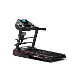

Sparnod Fitness Automatic Treadmill - Foldable Motorized Running Indoor Treadmill for Home Use- STH-3500 (4 HP Peak)