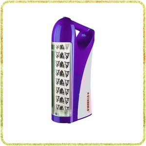 

STARGOLD Plus LED 6V 4.5Ah Rechargeable Emergency Light Purple- SG-6S