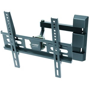 Stargold Swivel Full Motion Wall Mount for 23-55'' Screen Curved Bracket Black
