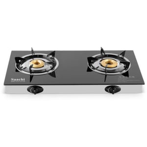 

Saachi Double Burner Gas Stove NL-GAS-5248-BK