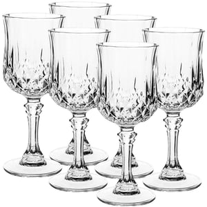 Eclat Longchamp Wine Stemglass 6pc Set