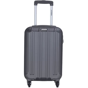 

STARGOLD SG-T80 Single Hardside Spinner ABS Trolley Luggage With Number Lock, Purple - 20 Inches