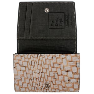 

Copi Business Card Holder Wallet White Black