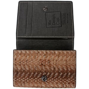 

Copi Business Card Holder Wallet Pinecone Black