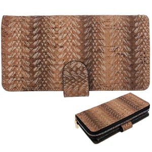 

Copi Cork Leather Mobile Phone Wallet Case Pinecone Black