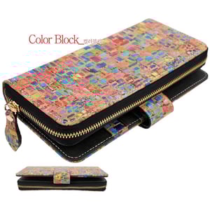 

Copi Cork Leather Mobile Phone Wallet Case Color Black