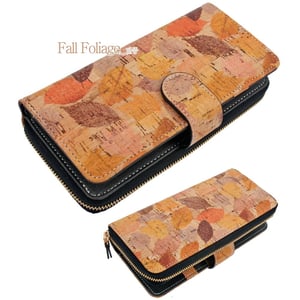 

Copi Cork Leather Mobile Phone Wallet Case Fall Foliage